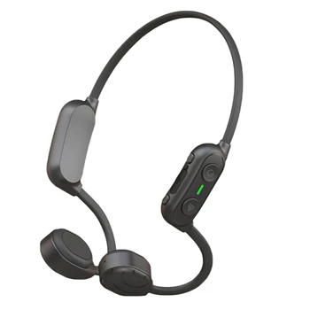 Conducție osoasă Cască Bluetooth rezistent la apa Casti Wireless cu Microfon de Sport în aer liber set cu Cască