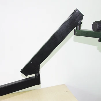Brațul lung Grele Boom-ul Mare Stereo cu Clemă Suport pentru Masă Patru Brațe, cu Sistem de 76mm Microscop Titularul Inel Pilon de Sprijin