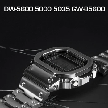 Noua Generație Watchband și Rama Pentru DW5600 Modificat Accesorii Otel Inoxidabil 316L Curea de Ceas și se Acoperă Cu Instrumente