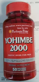 Transport gratuit Yohimbe 2000 mg 50 buc