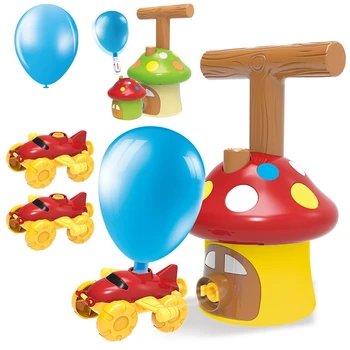 Noi Ciuperci Puterea Masina Balon Jucării Inerțiale Putere Balon lansator de Educație Experiment de Puzzle Distractiv pentru Copii