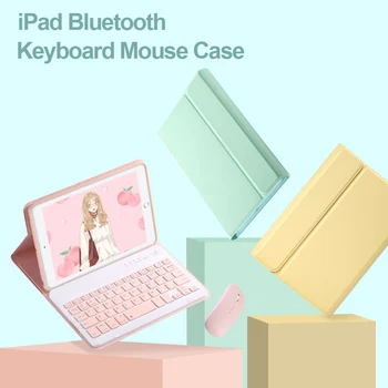 De caz Pentru iPad Mini 5 de Caz Pentru iPad Mini 1 2 3 4 7.9 inch cu Tastatura Bluetooth Mouse-ul din Piele pentru iPad Mini-2019 Caz Smart Cover