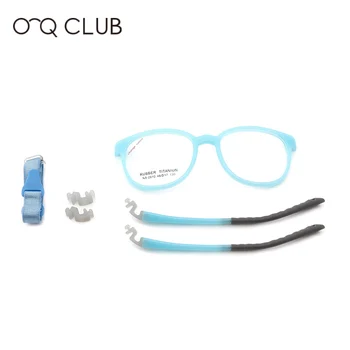 O-Q CLUB Copii Ochelari TR90 Silicon Miopie Optice, Ochelari de vedere Copii de Schimbare a Culorii Nici un Șurub Nou de Moda Ochelari de 2610