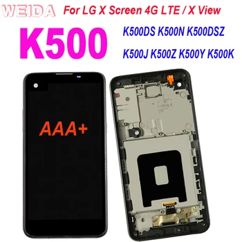 Pentru LG X Ecran 4G LTE / X Vizualiza / K500 Display LCD Touch Screen Digitizer Asamblare K500DS K500N K500DSZ K500K K500J K500Z K500Y