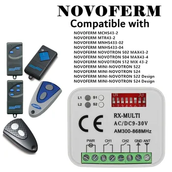 Pentru Novoferm telecomanda 2 Canale 433,92 MHz 12-24V DC receptor BUN