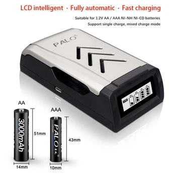 PALO 1.2 V AA+AA Acumulator 1.2 V Ni-MH Baterie AA Baterie AAA Pentru Jucării Camere lanterne Microfon etc.