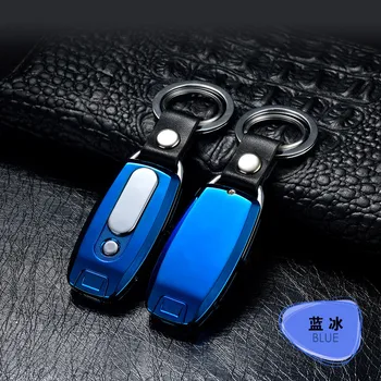 Portabil USB Bricheta Cheie Inel Tungsten Electronice Brichetă Reîncărcabilă Nefumători Gadget-uri Pentru Bărbați LED Lumina de Urgență Multifuncțional
