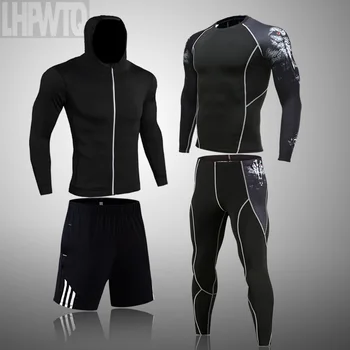 Top termică pentru bărbați lenjerie de corp modelul ar stabili MMA tactici de produs de îmbrăcăminte compre ssfitness de Iarnă sport Long Johns Bărbați de Iarnă Marci Bărbați