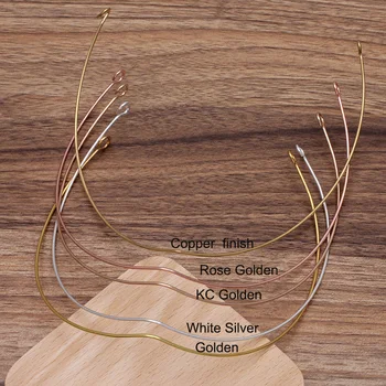 20BUC 1.5 mm, din Metal, sârmă de cupru Inima Cuplurile Simplu Coliere Colier pentru bijuterii DIY ornament de Aur/Rose de Aur
