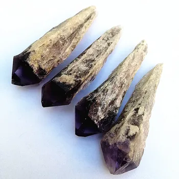 1buc Naturale ametist piatră originale ornamente sceptrul ametist vertebrală cristal de minereu de lână exemplare energie de vindecare piatra