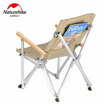 Naturehike Ultralight Camping Scaun 2.7 kg scaun Portabil Cu Sac de Depozitare Drumeții Champing Mobilier din Aliaj de Aluminiu, Suport