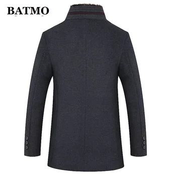 BATMO 2020 new sosire iarnă lână de înaltă calitate trench casual de bărbați,pentru bărbați thicked lână jachete plus-size M-6XL 1658