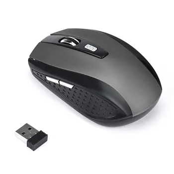 USB, 2.4 GHz Wireless Mouse-Pro Gamer, Jocuri Receptor Portabil Ergonomic Calculator Silent PC Desktop Accesorii Laptop