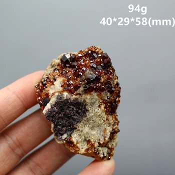 Natural, Granat minerale-specimen de pietre si cristale cristale de cuarț pietre pretioase