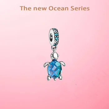 Speciale Oceanul noua Serie Super Reducere de Argint 925 Original se potrivesc Pandora Bratari Margele de balenă, scoici Stele de Bijuterii