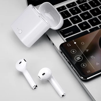 I7s Mini TWS Wireless Bluetooth 5.0 Căști Mini Sport Handsfree Stereo Earbud Cască Cu Auto POP-UP Pentru Apple iPhone Xiaomi