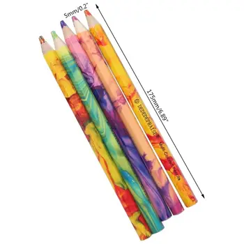 5Pcs Pastel Creioane din Lemn Colore Creioane de Desen Multicolor Schiță Creion