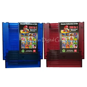 Pentru Nintendo 72 De Pini 8 Biți Video Cartuș Joc Consola Carte Super 239 din 1 Limba engleză SUA/UE Universal Versiune