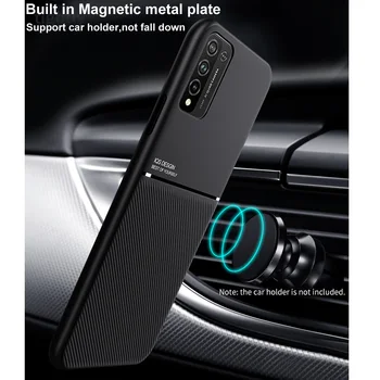 Pentru Huawei Honor 10X Lite Caz silicon tpu moale bara de protectie auto carcasa magnetica pentru Onoare X10 max Onoare 9X pro Lite 8X max capacul din spate