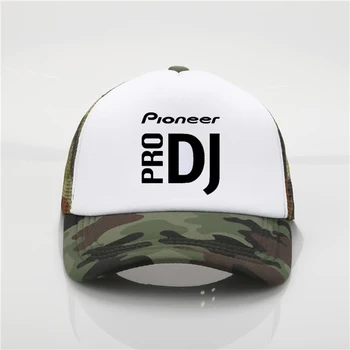 Pălării de moda stil DJ Pioneer Imprimare șapcă de baseball Bărbați femei Vara pălărie de soare sepci snapback