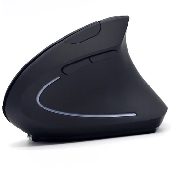 NOUL Mouse Wireless Optic Ergonomic 2.4 G 800/1200/1600DPI Colorate de Lumină Încheietura mâinii Vindecare Verticale Soareci Gaming Mouse Gamer