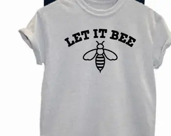 LASA-L BEE Femei tricou Casual, din Bumbac Hipster Amuzant tricou Pentru Doamna Yong Fata Top Tee Picătură Navă ZY-20
