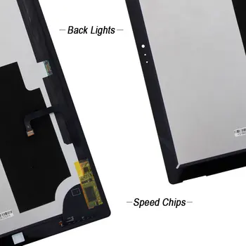 Pentru Microsoft Surface 1631 Pro 3 display LCD touch screen digitizer asamblare cu instrumente gratuite