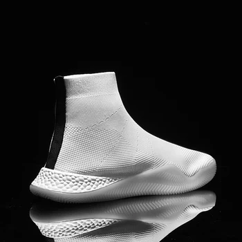 Elegant Adidași Bărbați Respirabil Mare Sus Pantofi De Sex Masculin Formatori Pantofi Sport Pentru Barbati Confortabil AthleticSport Șosete Pantofi Hombre