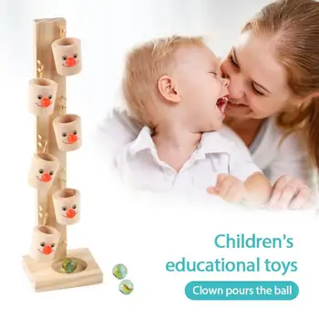 Educația timpurie Montessori Conceptul Educative Jucarii Educative pentru Copii de Pinball se Toarnă Masa de Jucarii pentru Copii cadouri de Craciun