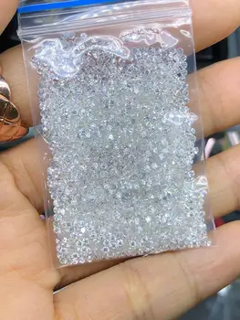 D CULOARE 1.6 mm 1CT rotund moissanite diamante sintetice moissanite producător cercei inel kolczyki Серьги кольцо брасле