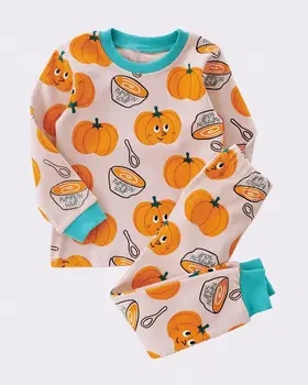 Copii Pijamale 2020 Primavara Toamna Pentru Copii Din Bumbac Moale Cald Animal Cutie De Servicii De Origine Costum Simplu Nou De Lenjerie De Corp Copii Băieți Fete