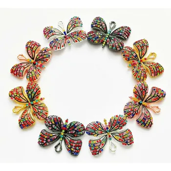 10buc Fluture farmecul pentru femei bijuterii DIY accesorii D006