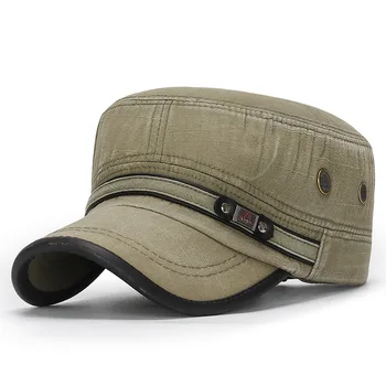 [NORTHWOOD] Moda Top Plat Militare Pălărie de Bumbac Snapback Cap Bărbați Femei Vintage Sepci de Baseball Tata Pălării Reglabil Dimensiune 55-60cm