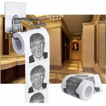 Fierbinte Donald Trump $Bancnota De 100 De Dolari Rola De Hârtie Igienică Noutate Cadou Basculante Trump