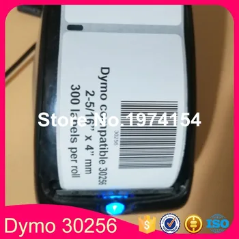 3 Role Dymo Compatibil 30256 White Label 300Pcs/Rola Compatibil pentru LabelWriter 450Turbo Printer SLP 440 450