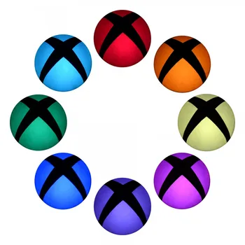 16 Pc-uri Detașabile Logo-ul Butonului de Alimentare LED-Schimbare de Culoare de Autocolant Decal Piese de schimb pentru Consola Xbox One -YSXBS0217GC