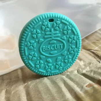 Copilul este Primul Biscuit Silicon Dentitie Pandantiv Pentru Copil Dentitie Pandantiv