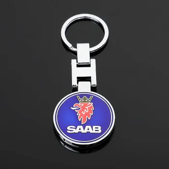 H Scrisoare Conexiune Masina Brelocuri breloc din Metal Lanț Cheie pentru Saab 03-10 9-3 9-5 93 9-7X 9-2x 9-5x 9000 Emblema, Insigna Breloc