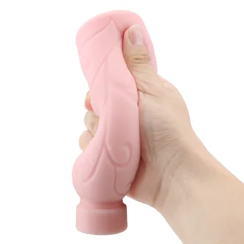 TPE Masturbarea Cana de Sticla de Forma 3D Vagin Artificial Oral Laba Adult Exercițiu de Anduranță Moale Pizde Jucarii Sexuale pentru Barbati