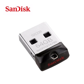 Flash drive SanDisk pen drive negru mini USB 8GB 16GB 32GB 64GB USB 2.0 pendrive USB flash drive Suport Oficial de Verificare