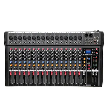 Design nou Muzica de Echipamente de Studio Profesional Audio mixer 16channel dj mixer consola de Microfon expander Reverb efectoare