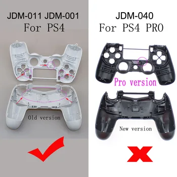 1BUC Plastic Hard Shell Pentru Sony Playstation 4 Pentru PS4 JDM-010 JDM-001 Controller Capacul Carcasei Coajă de Protecție în Caz Piele