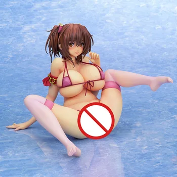18CM Anime Q-șase Sexy Fata de Cifra de benzi Desenate Lapte Cald Acoperi Fata Nozomi Kusunoki Destul de PVC figurina adult Colecție de figurine de Jucărie