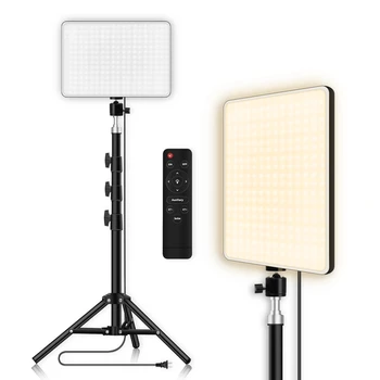 Noul LED Selfie Panou de Iluminat Cu Control de la Distanță Video Lampa 3200k-6000k Fotografie de Studio, Fotografie de Iluminat Cu Trepied Pentru Live