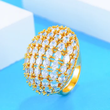 GODKI de Lux Cubanez Link-ul de Set de Bijuterii Pentru Femei, Nunta de Zircon Cubic Dubai Brățară Inel Seturi de Cristal aretes de mujer modernos 2020