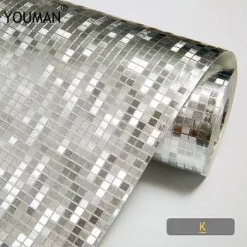 Imagini de fundal YOUMAN de Lux în Stil European imagini de Fundal Argint Aur Bling Noptiera TV Tapet de Fundal KTV Decor Acasă gazete de Perete