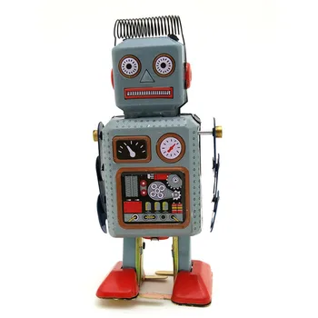 Roboți de fier animație păpuși metal jucăriile roboți