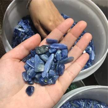 Naturale Albastru Cianit Mineral Cristal de Cuarț, Pietriș Scazut Reiki de Vindecare Decor Naturale, Cristale de Cuarț 50g