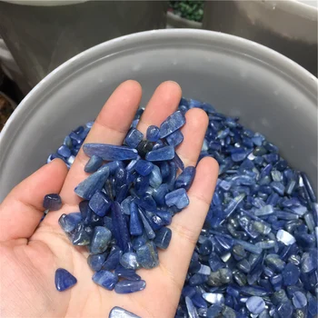 Naturale Albastru Cianit Mineral Cristal de Cuarț, Pietriș Scazut Reiki de Vindecare Decor Naturale, Cristale de Cuarț 50g