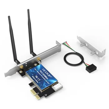EDUP 600Mbps WIFI PCI Express placa de Retea 2,4/5GHz WiFi fără Fir Bluetooth PCI-E Card LAN 802.11 ac/b/g/n Adaptor Pentru Calculator
